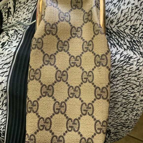 GUCCI Sherry Line GG Pattern Eyeglass Pouch Case - Picture 5 of 6